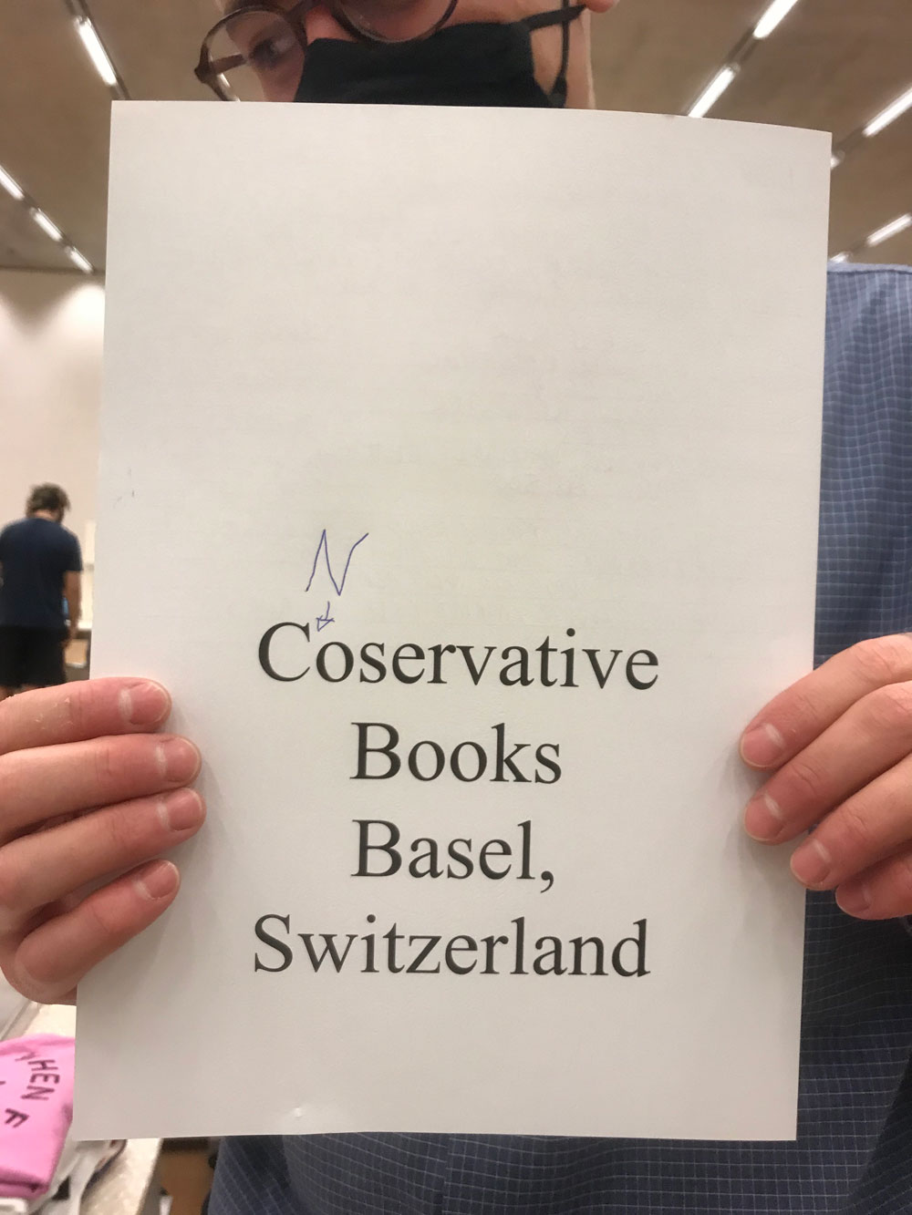 CNoservative Books Basel, Switzerland